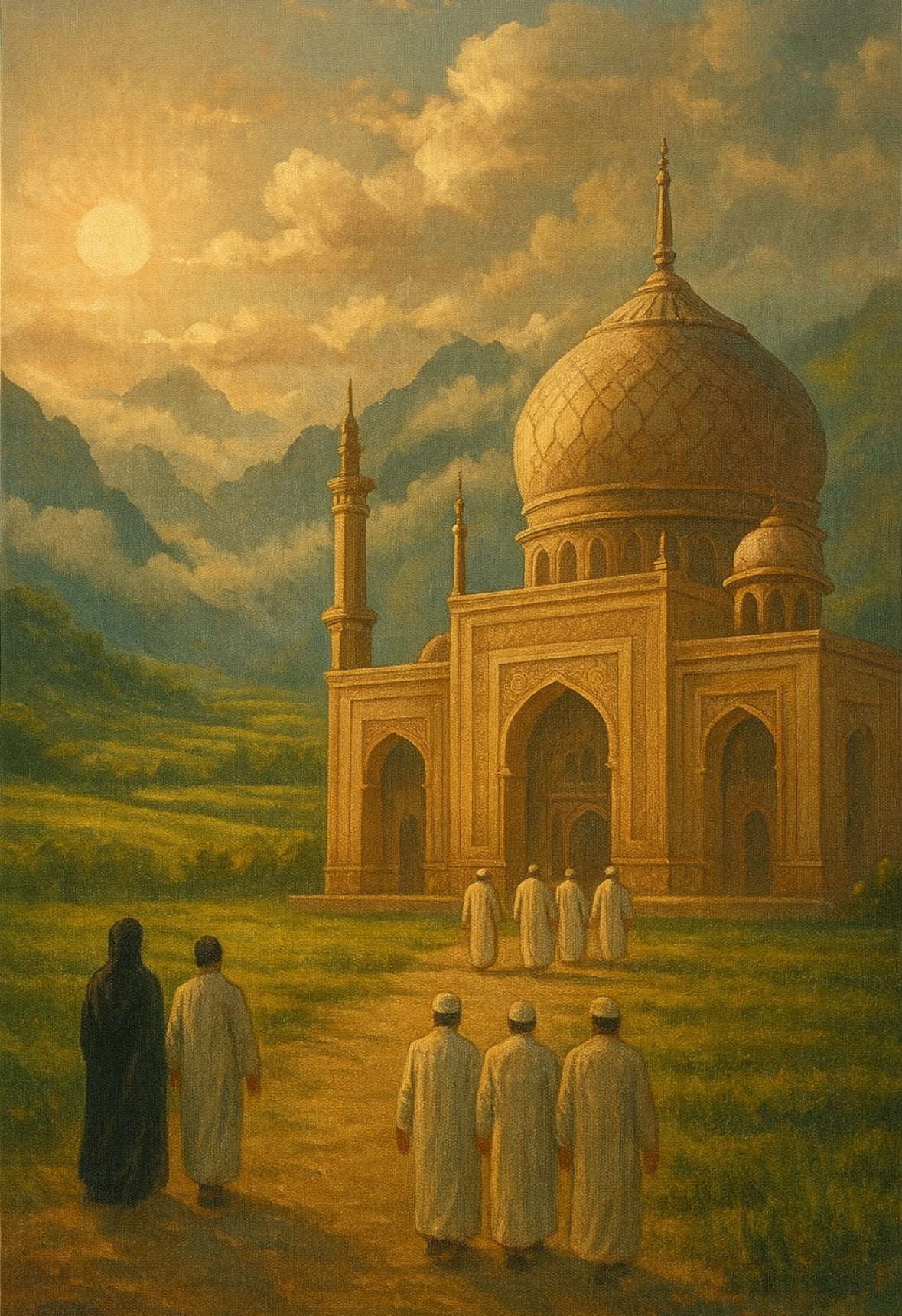 Daytime Masjid Tote Bag