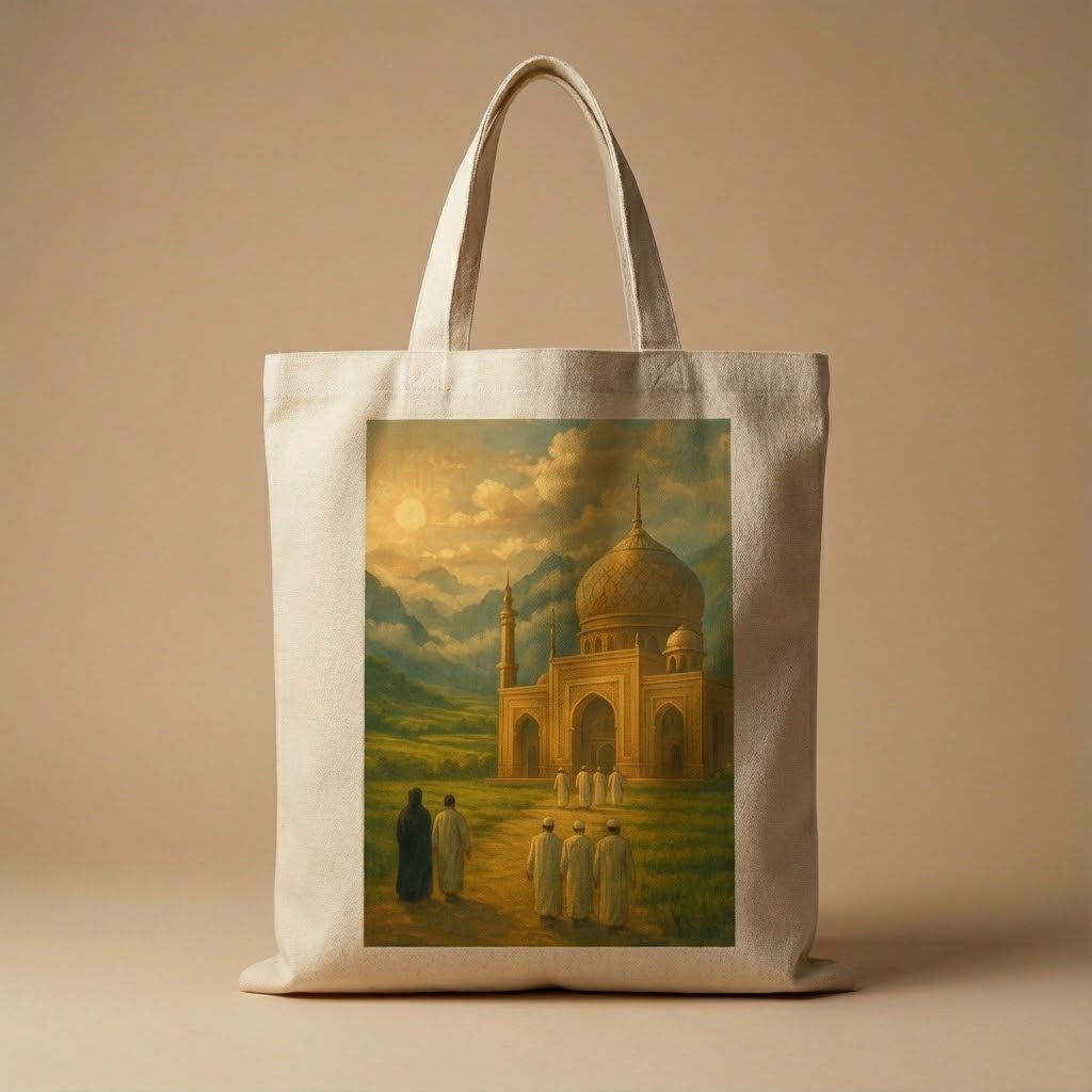 Daytime Masjid Tote Bag
