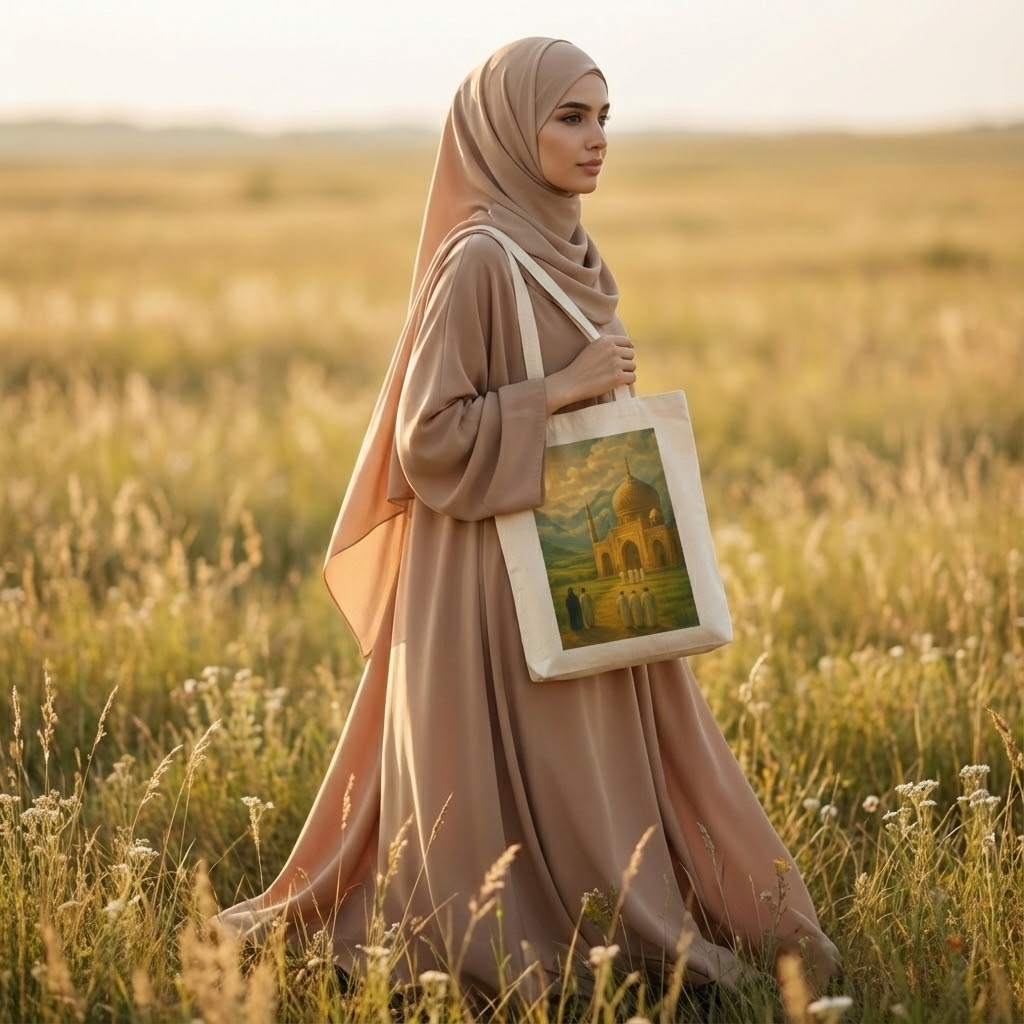 Daytime Masjid Tote Bag